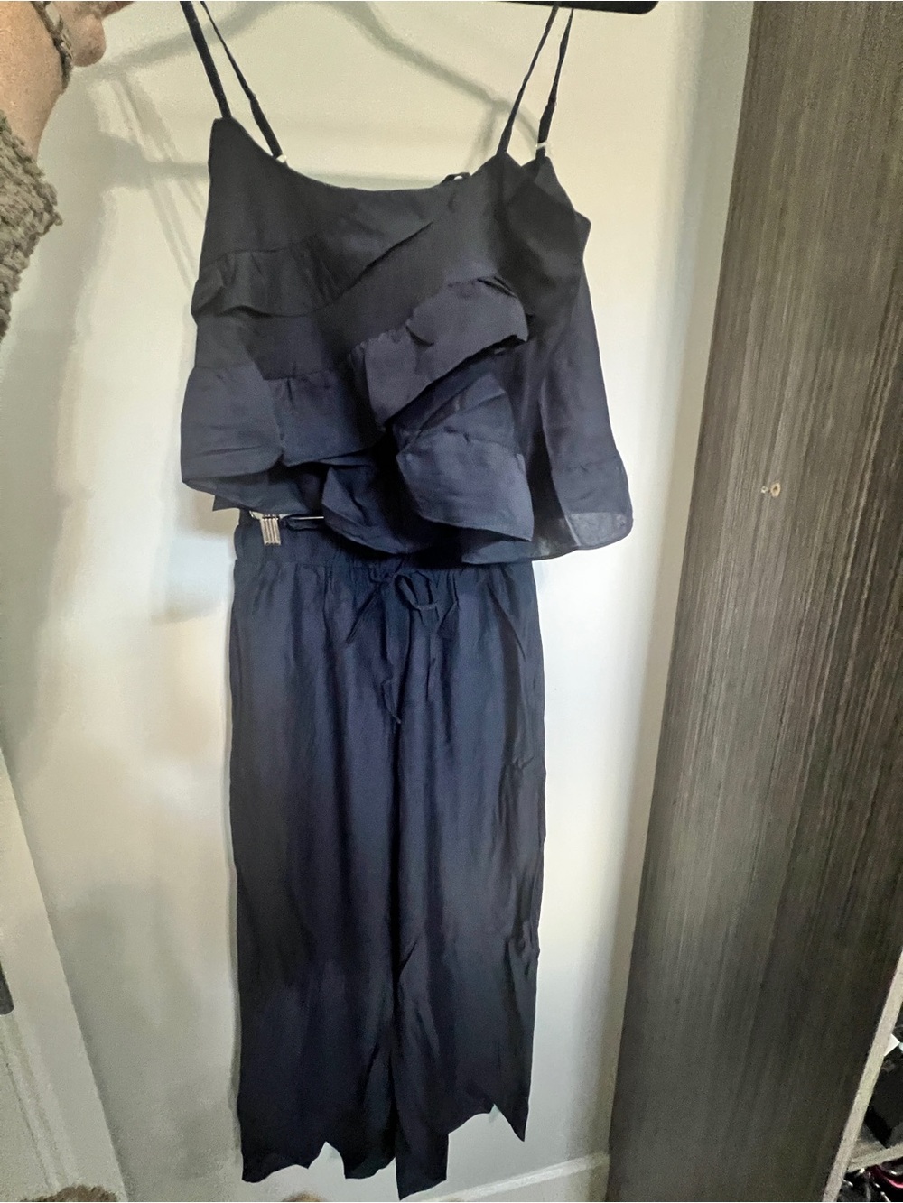 Heyson Navy 2 Piece Pant Set NWT S